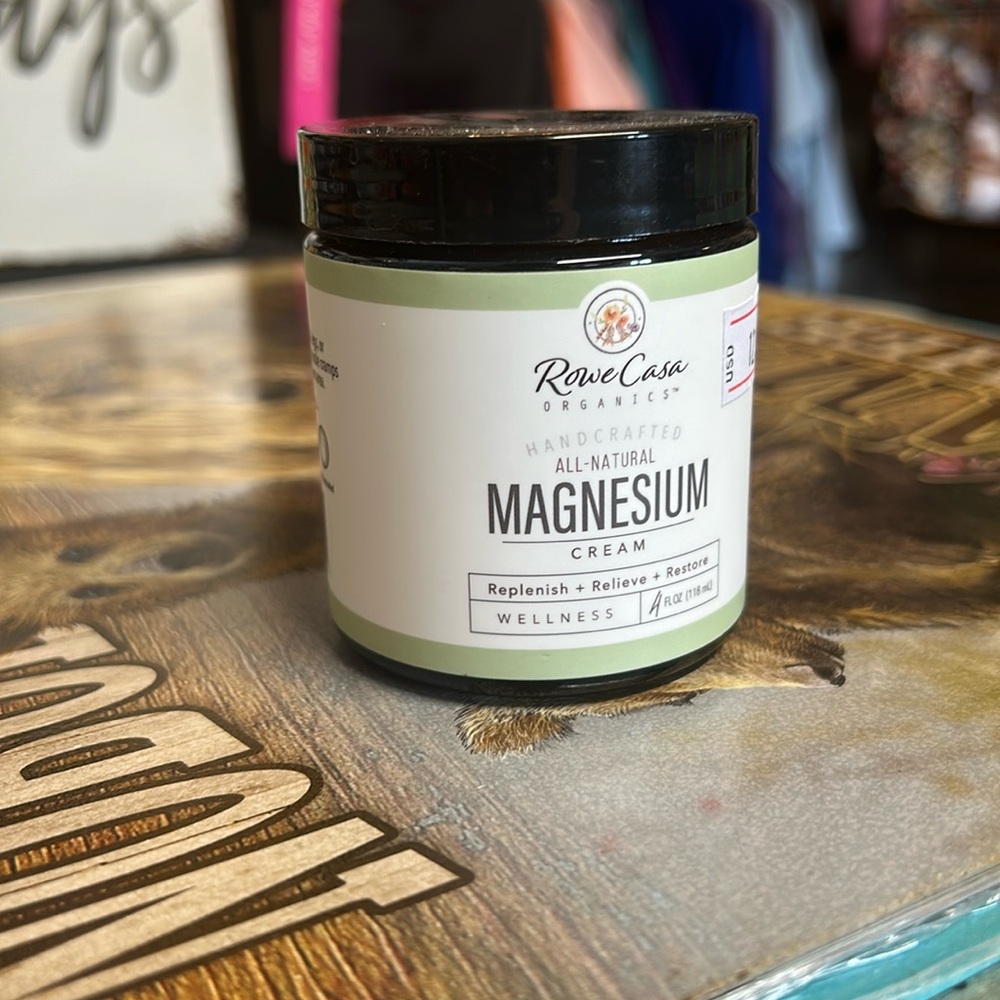 Rowe casa organics magnesium cream